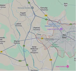 Mapa Srbije