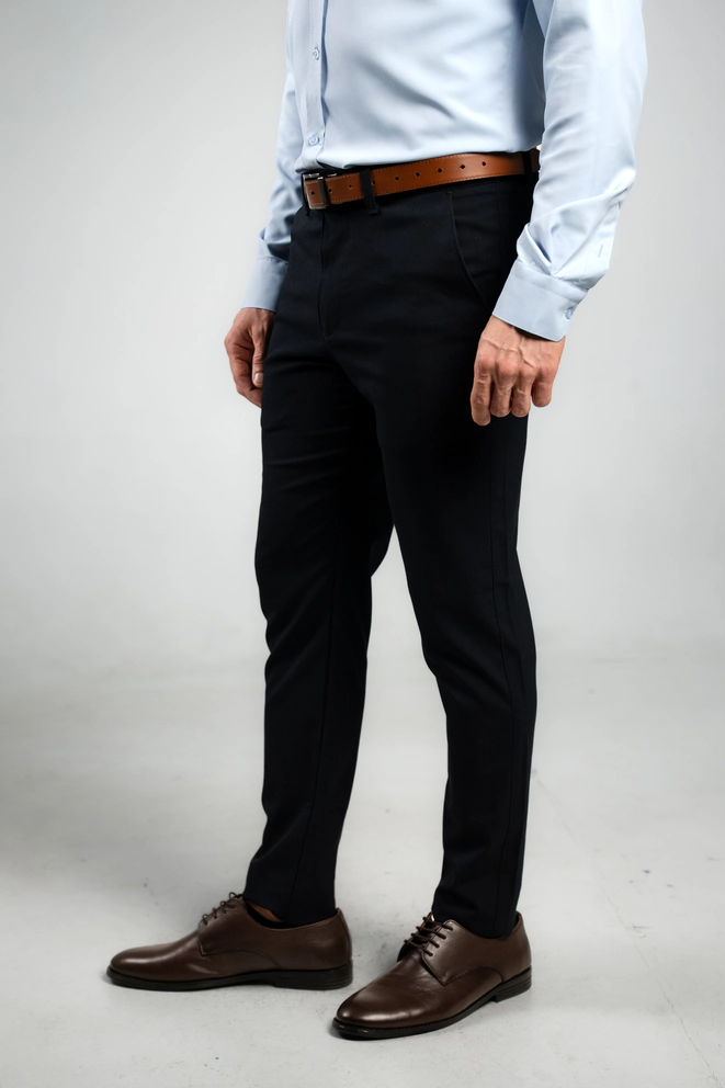 Teget Muške slimfit pantalone - Sport fit