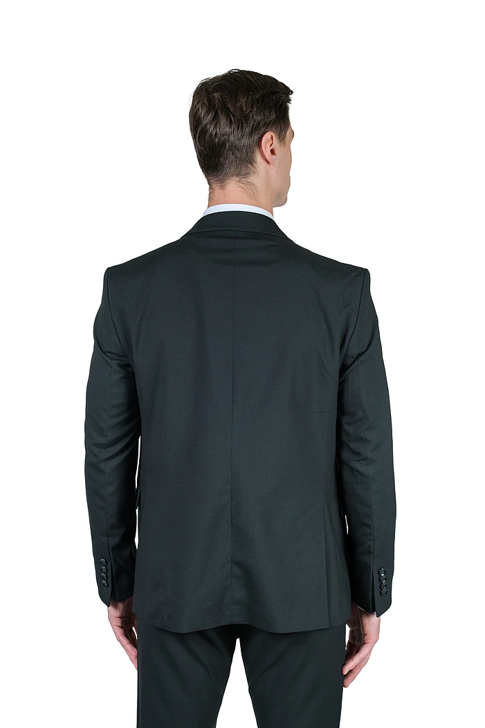 Crno Muško trodelno slim fit odelo &ndash; Sport Fit