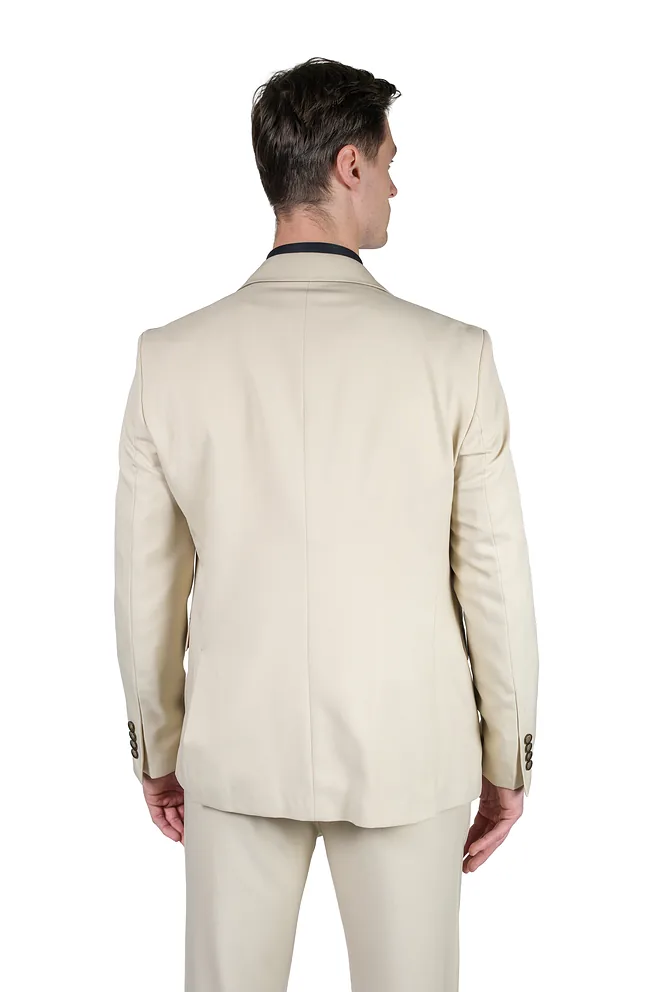 Krem Muško slim fit dvodelno odelo &ndash; Sport Fit