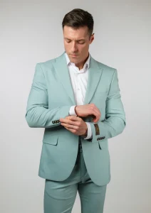 Mint dvodelno odelo Sport Fit elegantan prednji prikaz