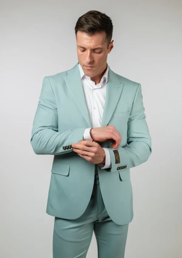 Mint dvodelno odelo Sport Fit elegantan prednji prikaz