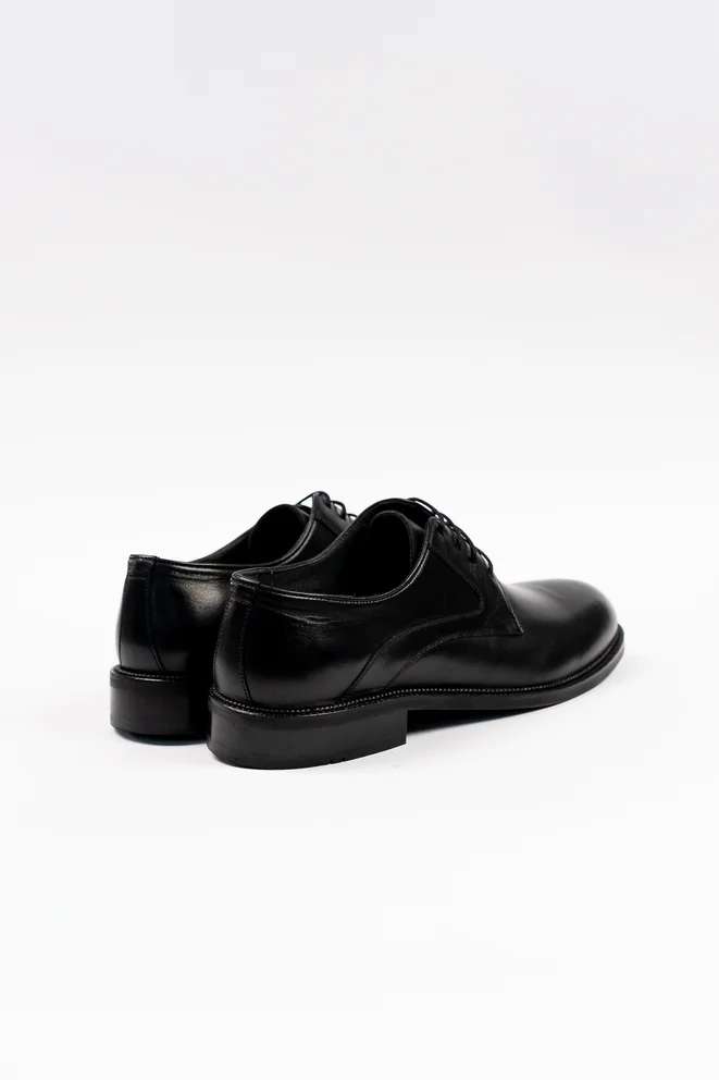 Crne muške elegantne cipele - Premium Derby