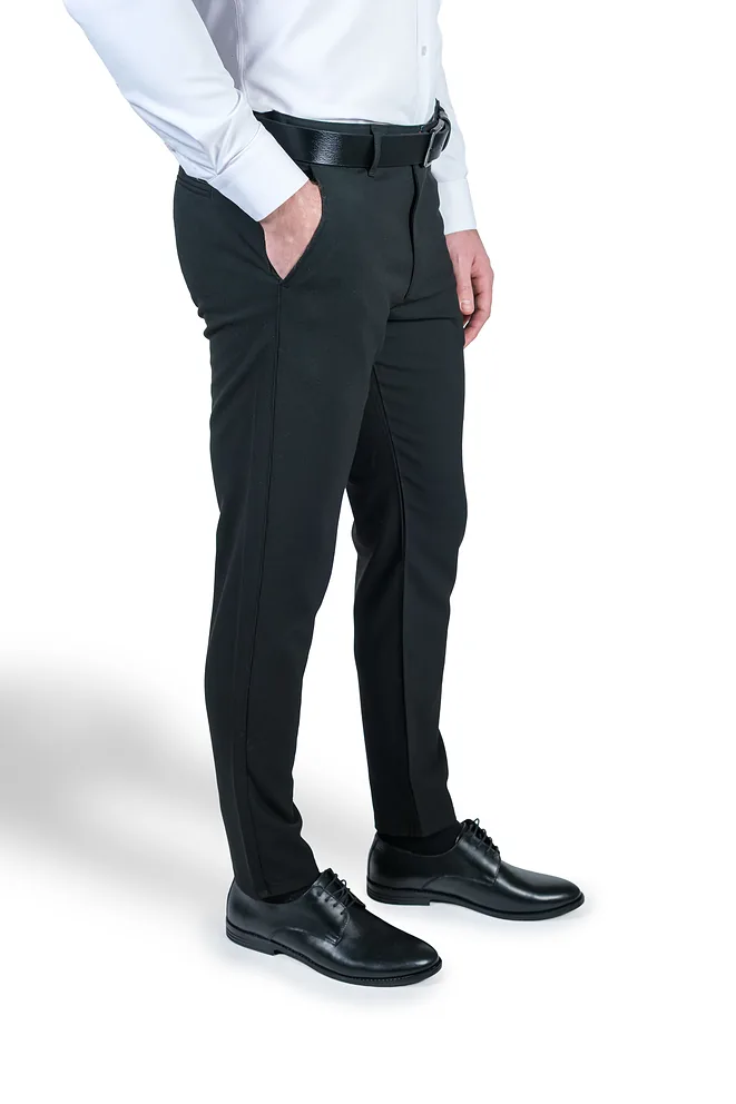 Crne Muške slimfit pantalone - Sport fit