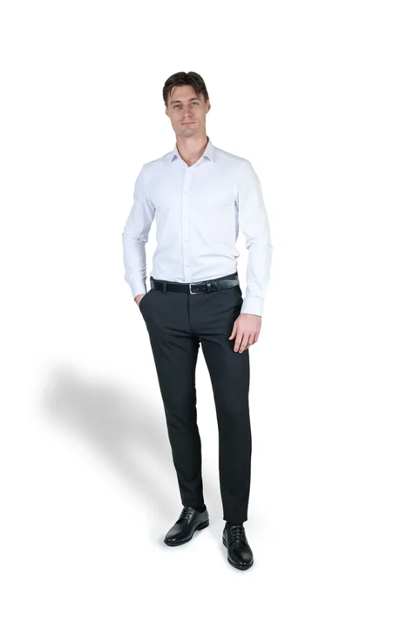 Crne Muške slimfit pantalone - Sport fit - 46 / EU 64