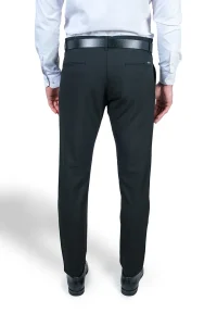 Crne pantalone za muškarce prednji izgled