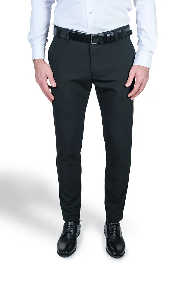 Crne Muške slimfit pantalone - Sport fit