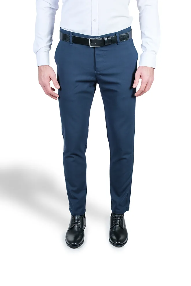 Teget Muške slimfit pantalone - Sport fit