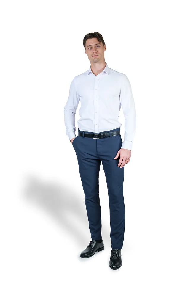 Teget Muške slimfit pantalone - Sport fit